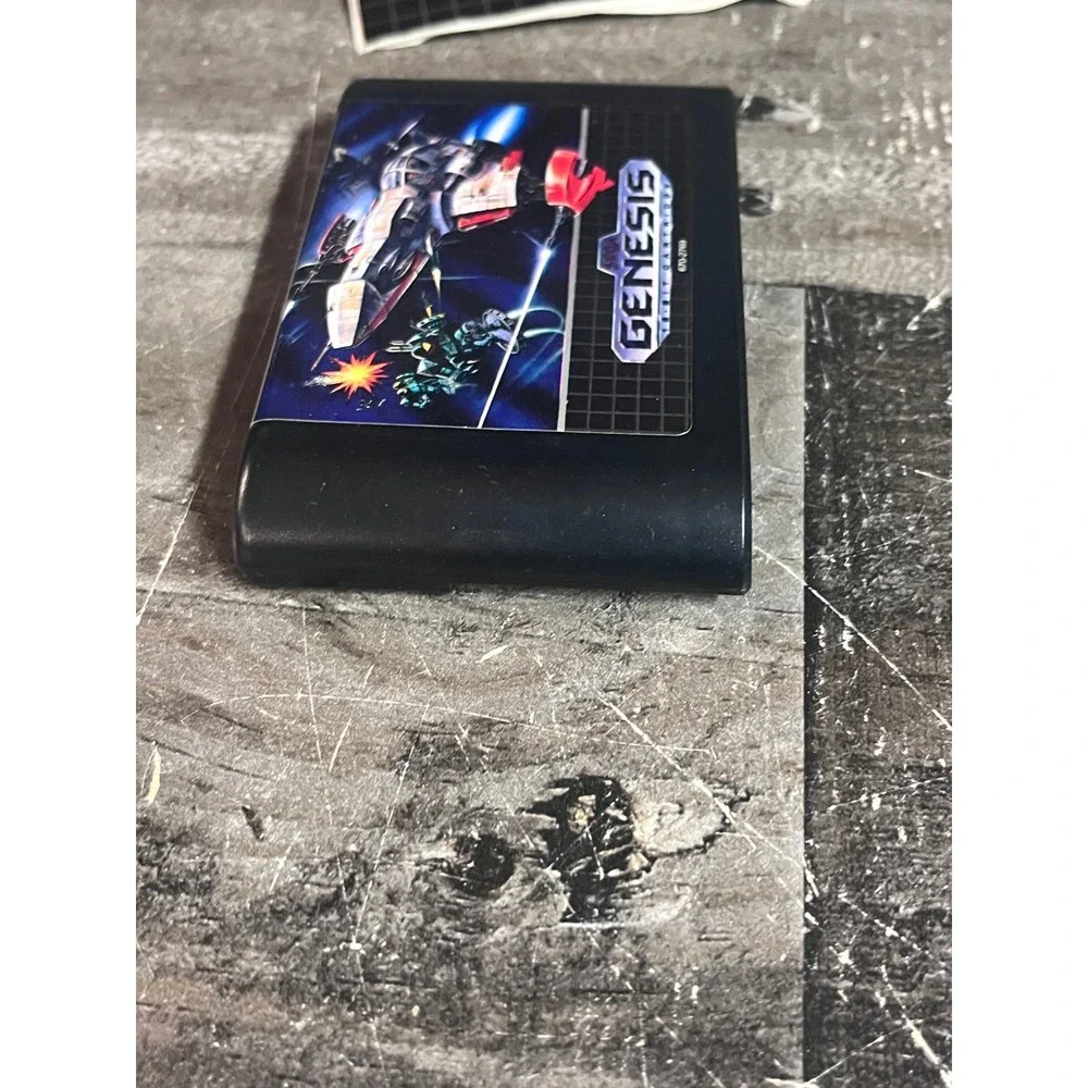 Lightening Force Quest for the Darkstar Sega Genesis CIB Shmup Thunder Force IV